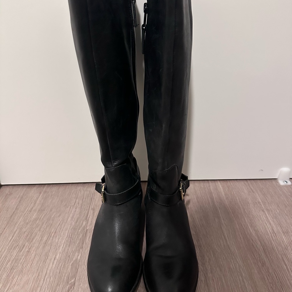 Ralph Lauren Women’s Leather Knee-High Boots – Size 6